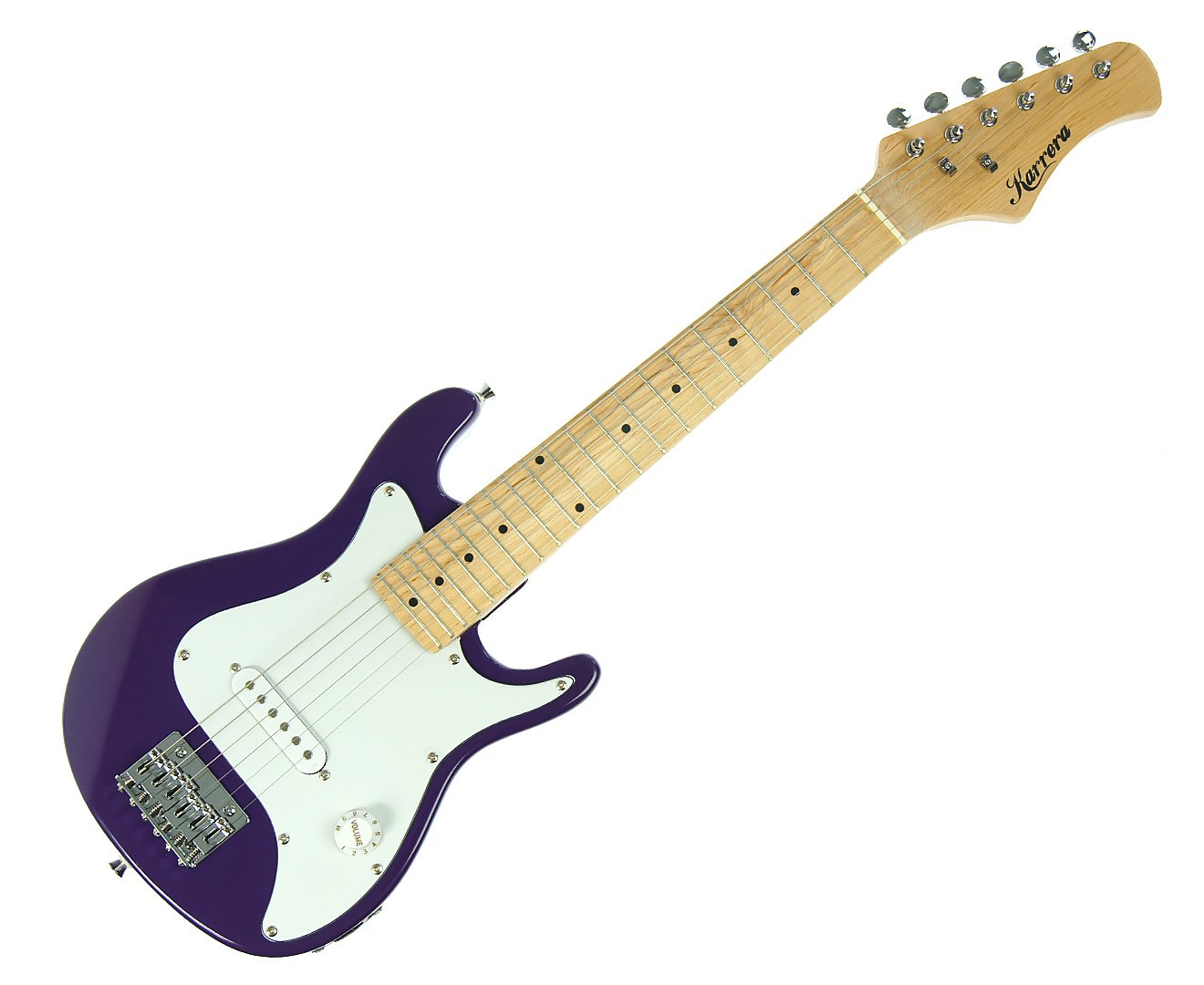 Karrera 1/2 Size Electric Guitar for Kids Purple