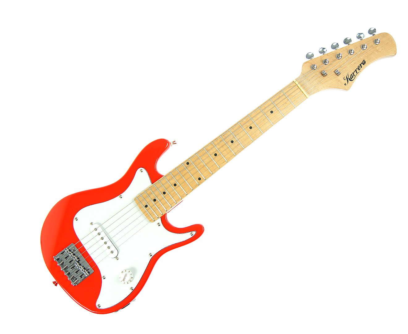 Karrera 1/2 Size Electric Guitar for Kids Red