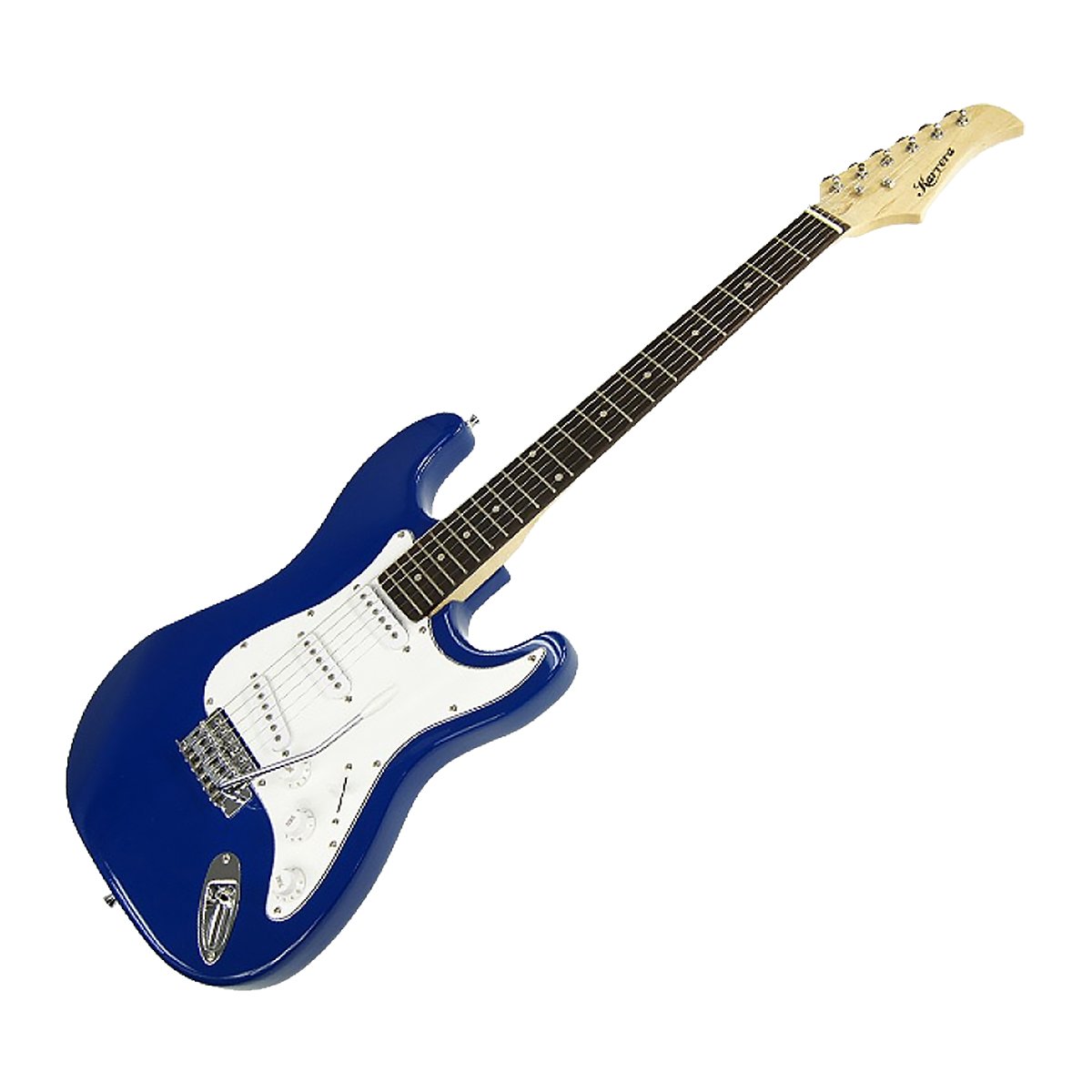 Karrera 39in Electric Guitar Blue Gloss Finish
