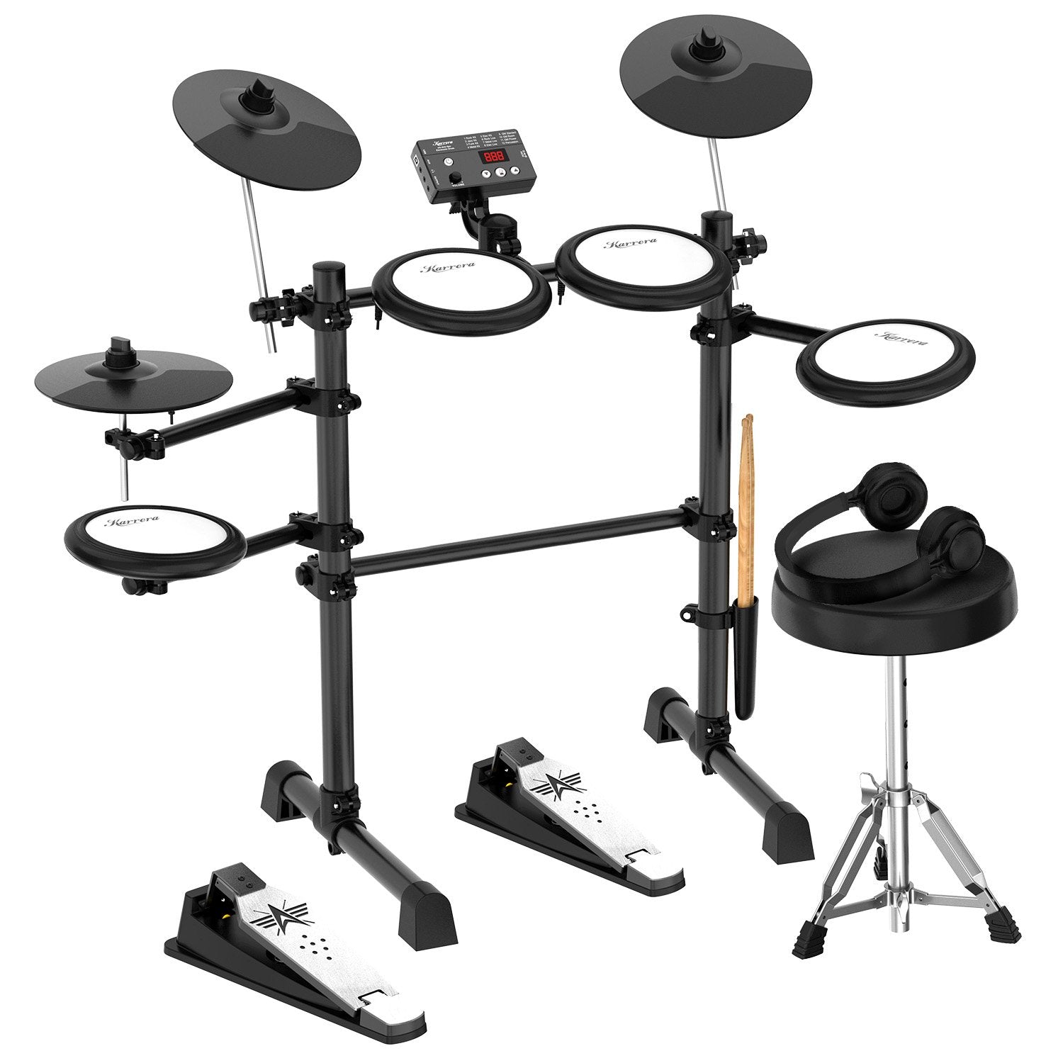 TDX-16 Electronic Drum Kit USB MIDI Black