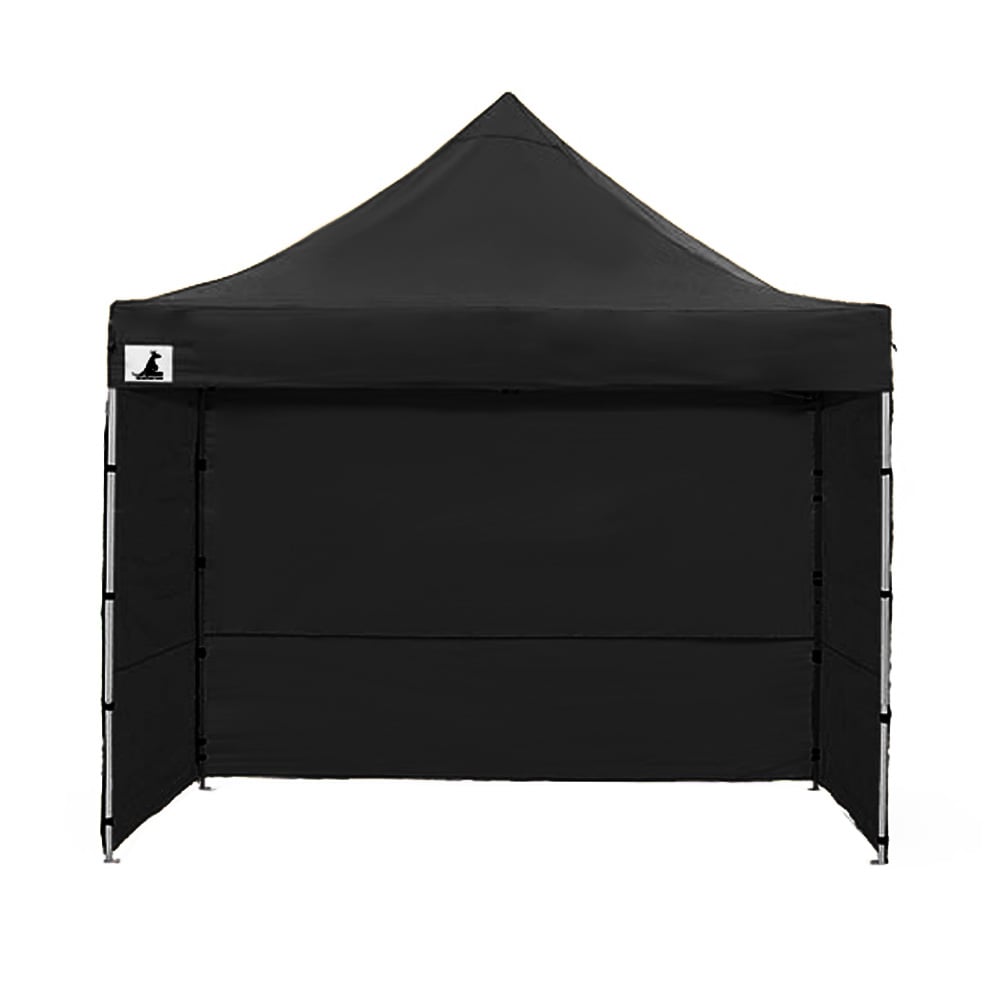 Wallaroo 3x3m Pop-Up Gazebo Tent Marquee Black