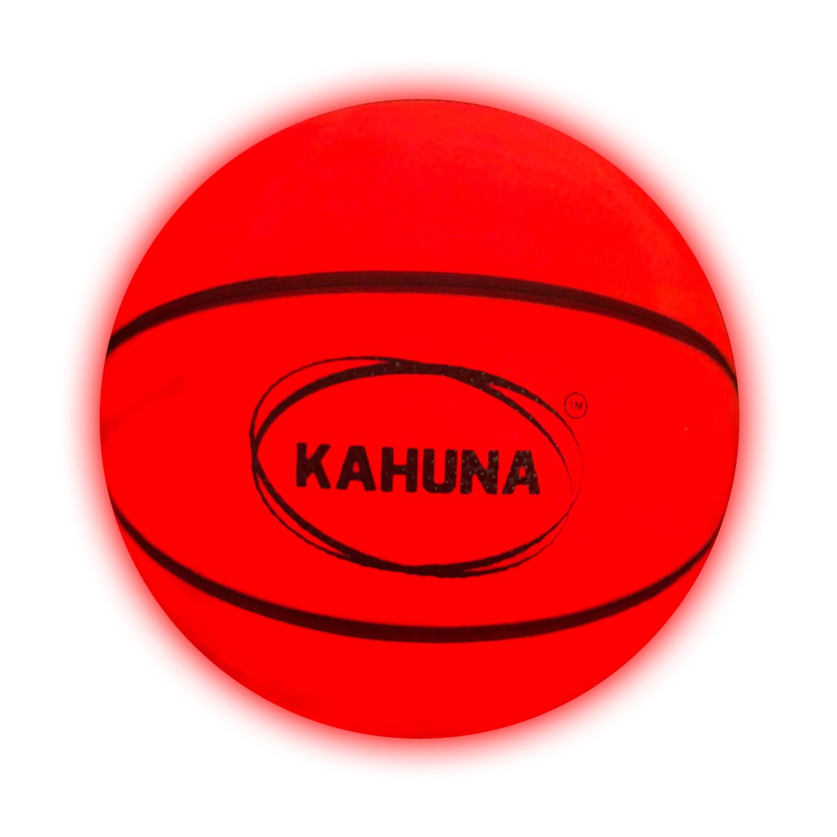 Kahuna Mini Basketball Size 3 LED Glow Light-Up Orange