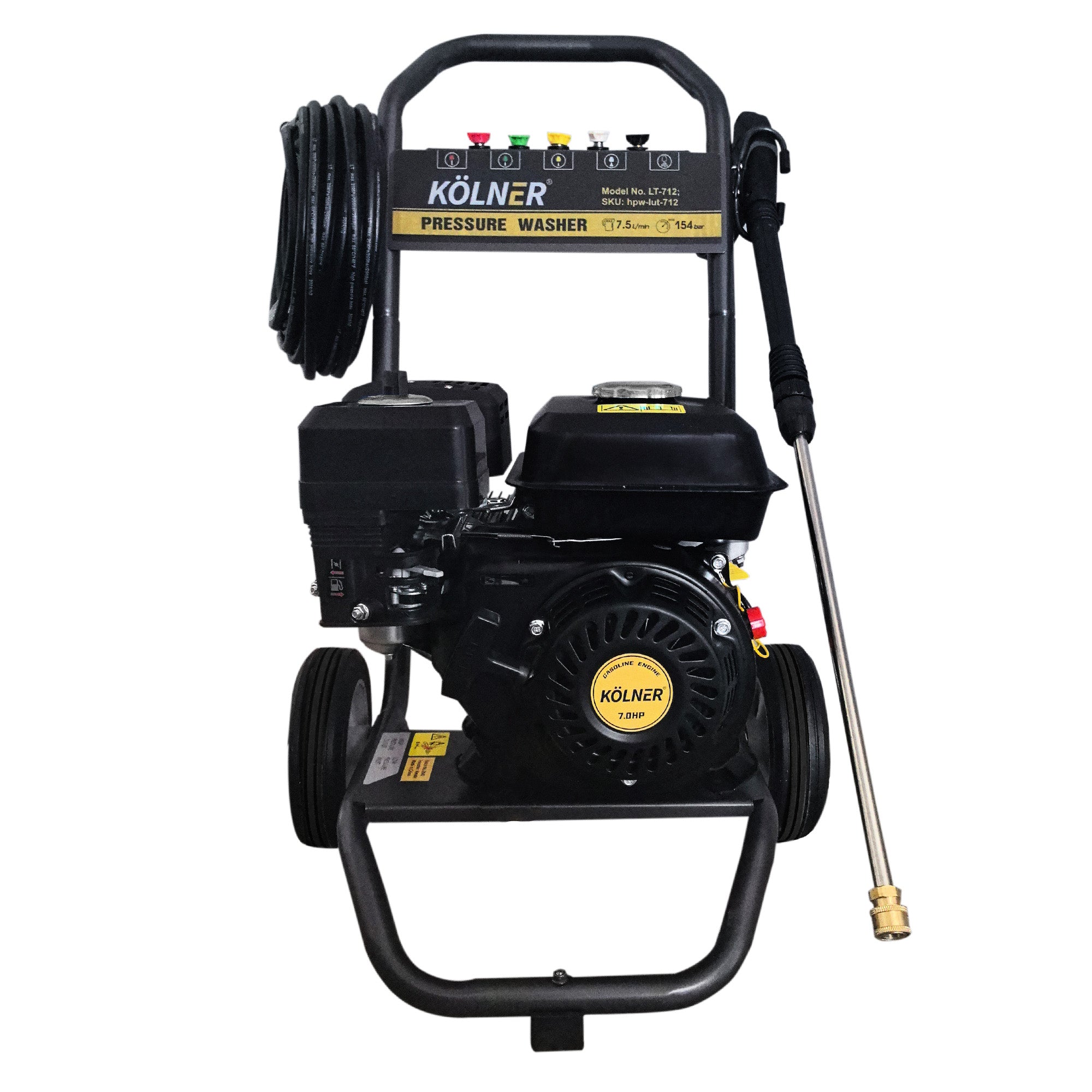 Kolner LT-712 2200PSI Petrol Pressure Washer 7.5LPM