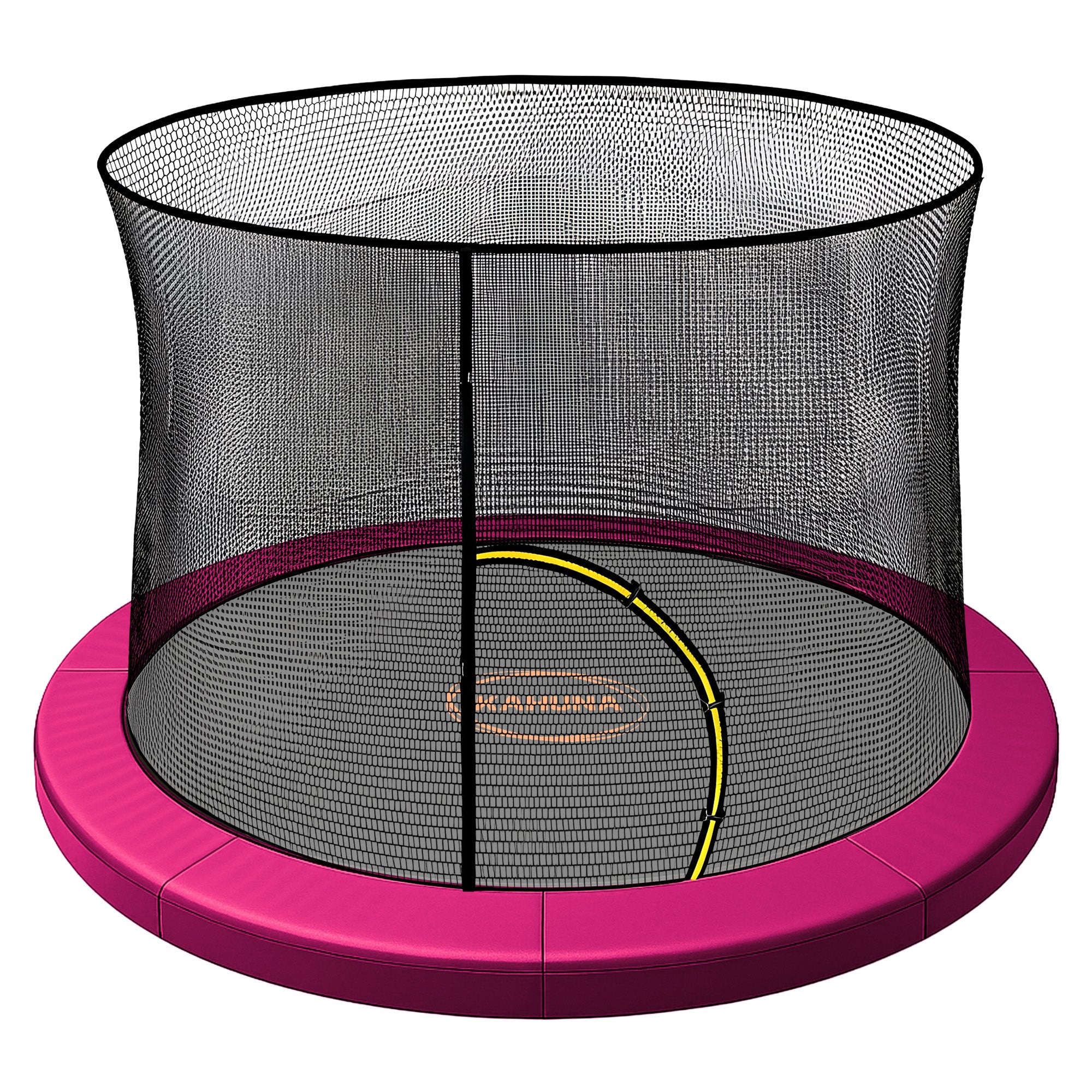 Kahuna 6ft Trampoline Pad and Net - Pink