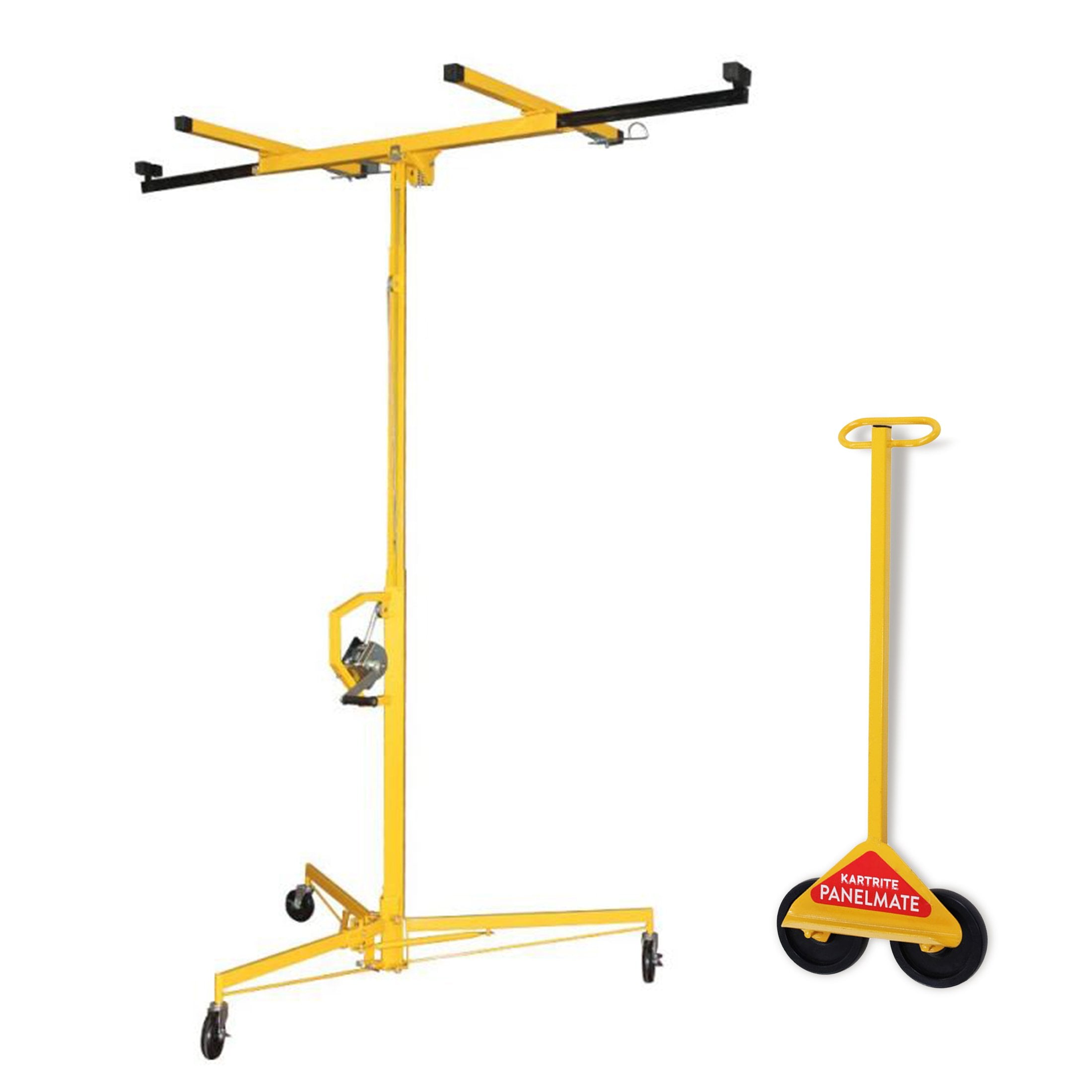 Heavy Duty Plasterboard Panel Hoist Lifter, 68kg, 11ft - Kartrite