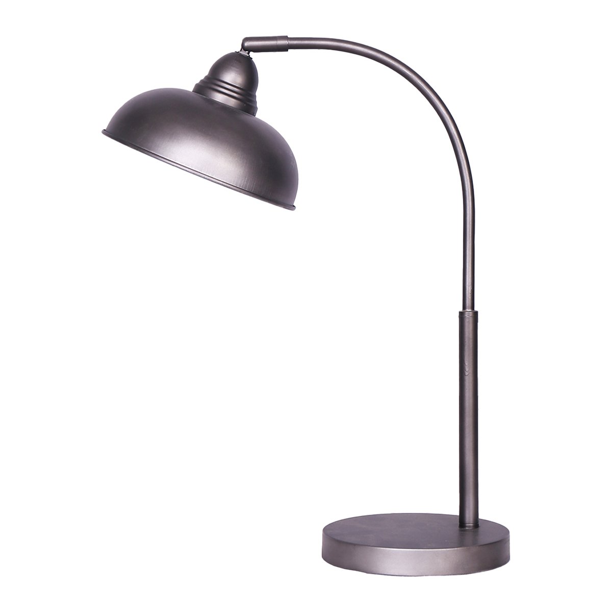 Sarantino Adjustable Industrial Table Lamp Dark Grey