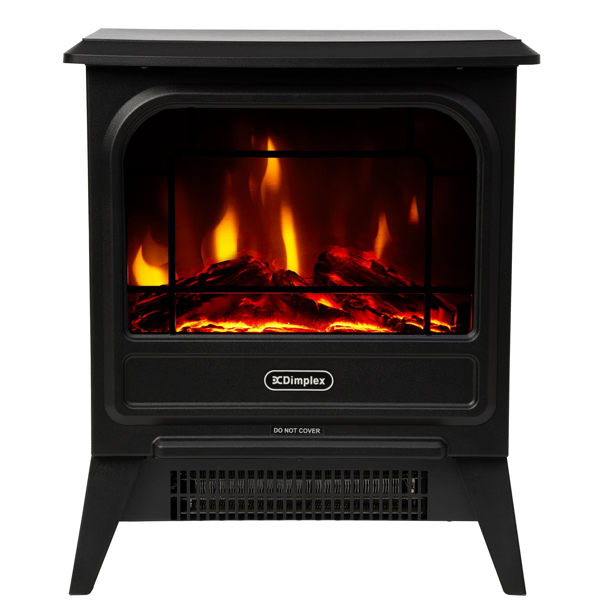 Dimplex 1.2kW MicroStove Optiflame Portable Electric Fire Stove