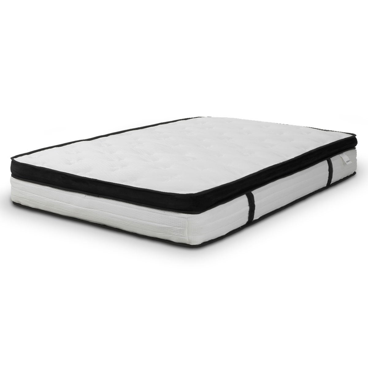 Laura Hill Queen Mattress Euro Top 5 Zone Pocket Spring Foam 32cm