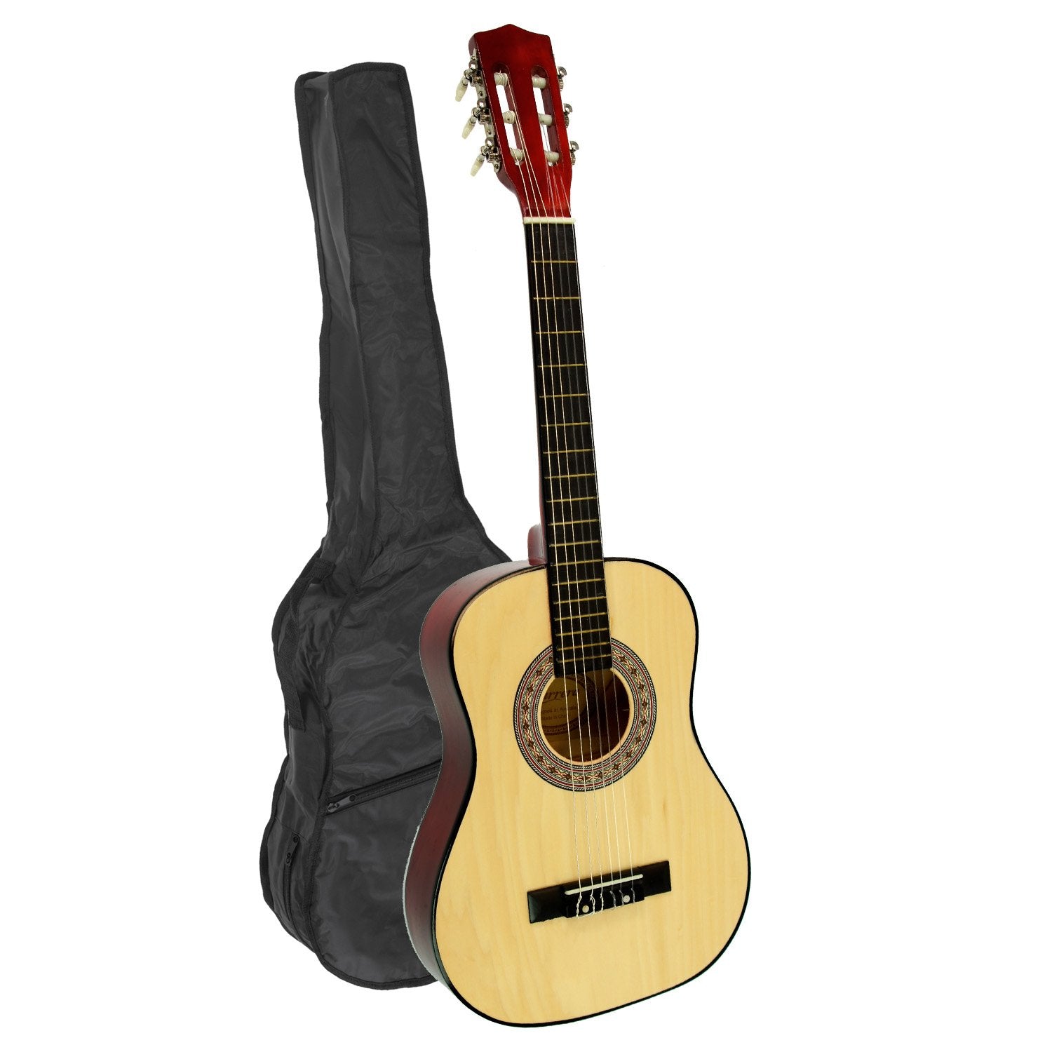 Karrera 34in Acoustic Wooden Guitar for Children Natural