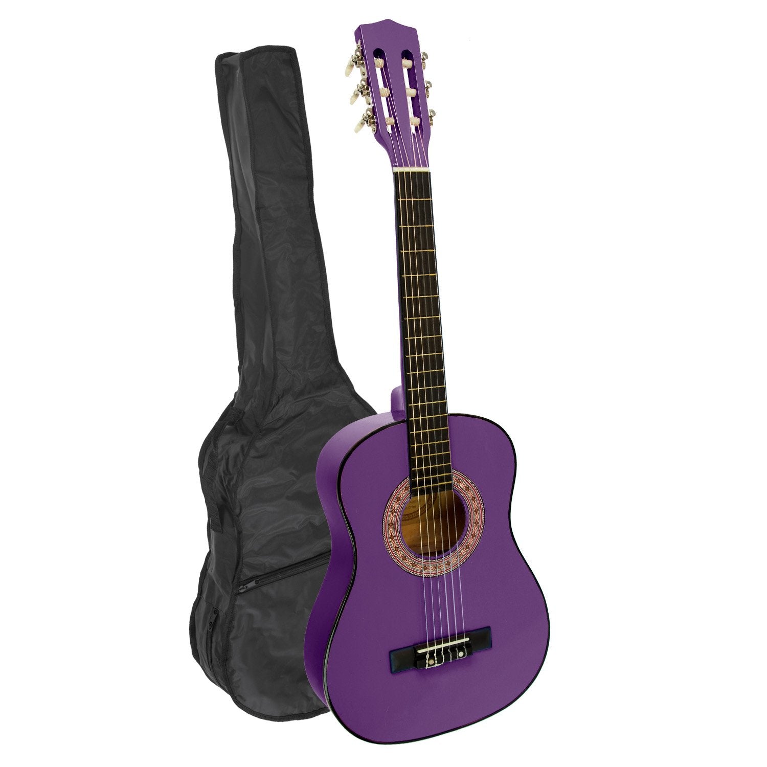 Karrera 34in Acoustic Guitar for Children Purple