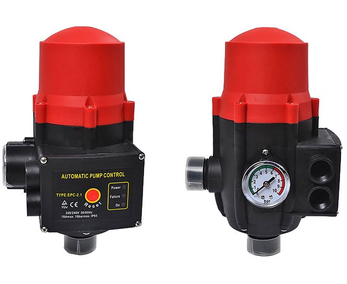 HydroActive 240V Automatic Water Pump Controller Pressure Switch IP65