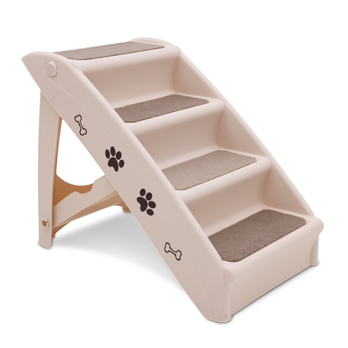Foldable 50cm Pet Stairs with Non-Slip Mats, Furtastic