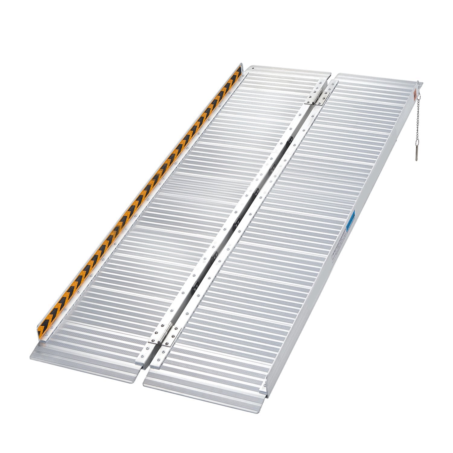 Kartrite 5ft Aluminium Foldable Wheelchair Ramp Non-Slip Safety Rails