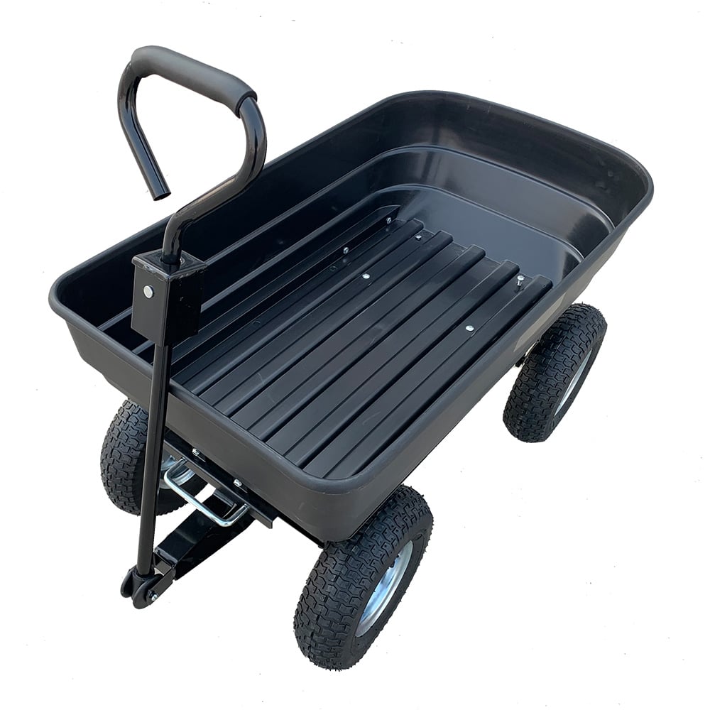 Kartrite 125L Garden Dump Cart Wagon 300kg Capacity