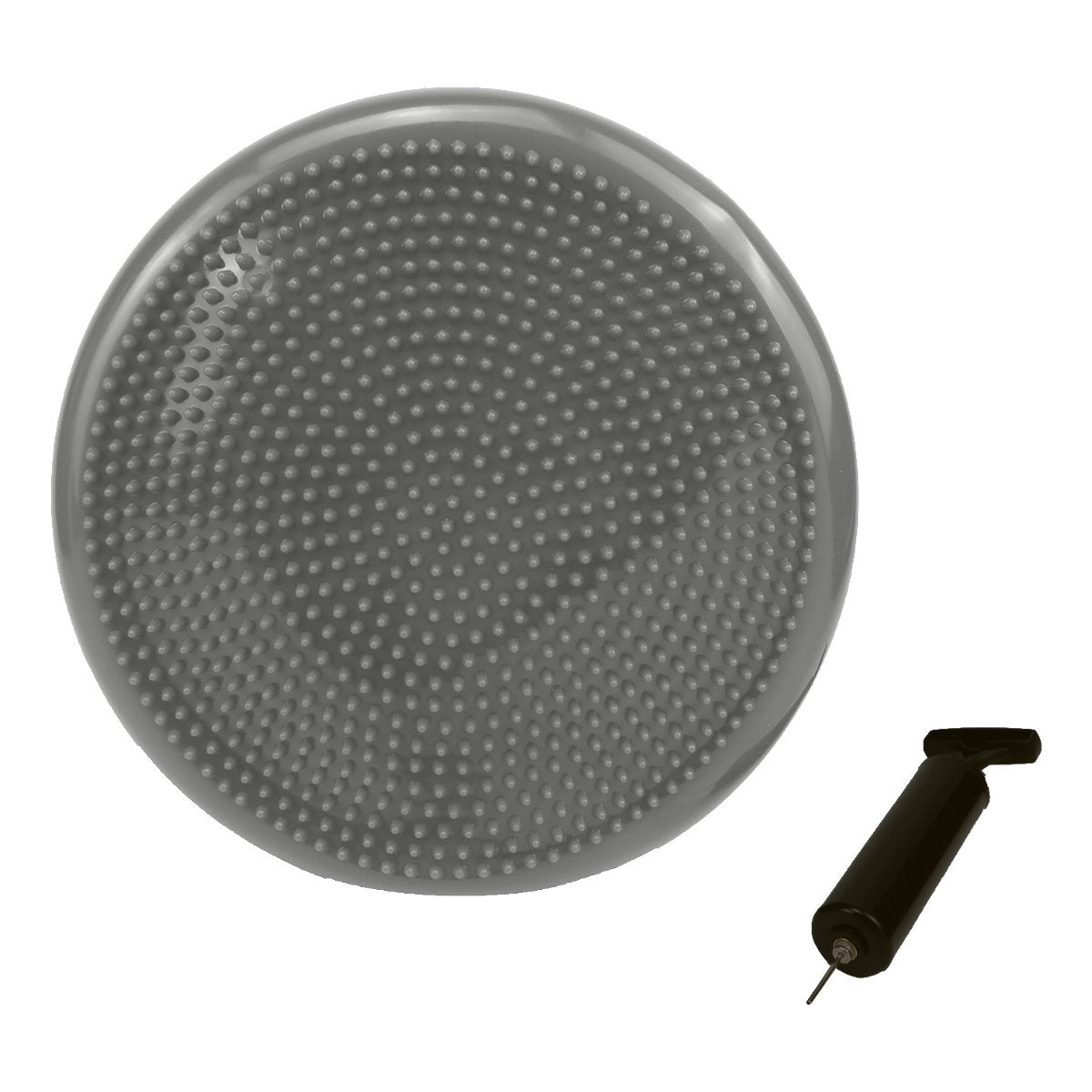Powertrain 34.5cm Yoga Stability Disc Balance Trainer Grey