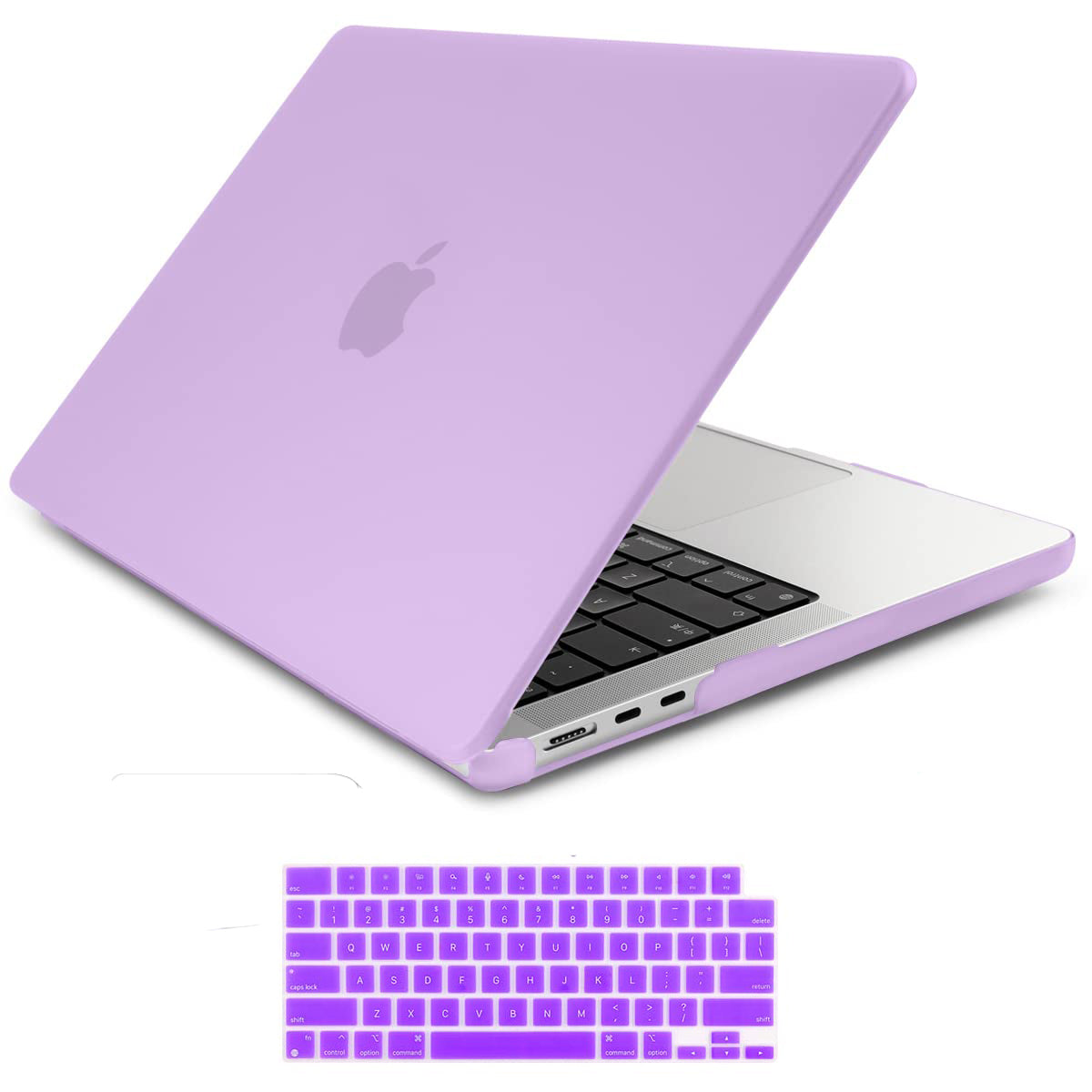 Suitable for 2023 2022 MacBook Air 13 inch case M2 Model A2681 Hard Shell Case Keyboard Cover Purple