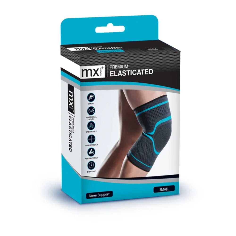 MX Health Premium Elasticated Knee Support - Large