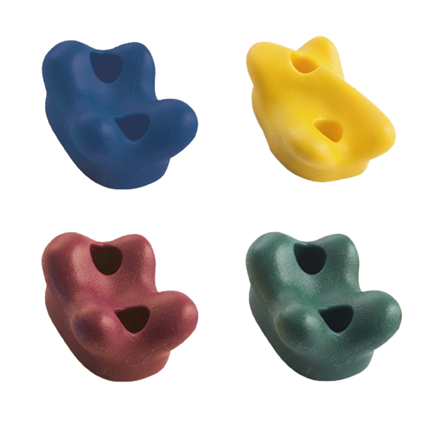 Lifespan Kids Large Climbing Rock Set 4 Pack Yellow Red Blue Green