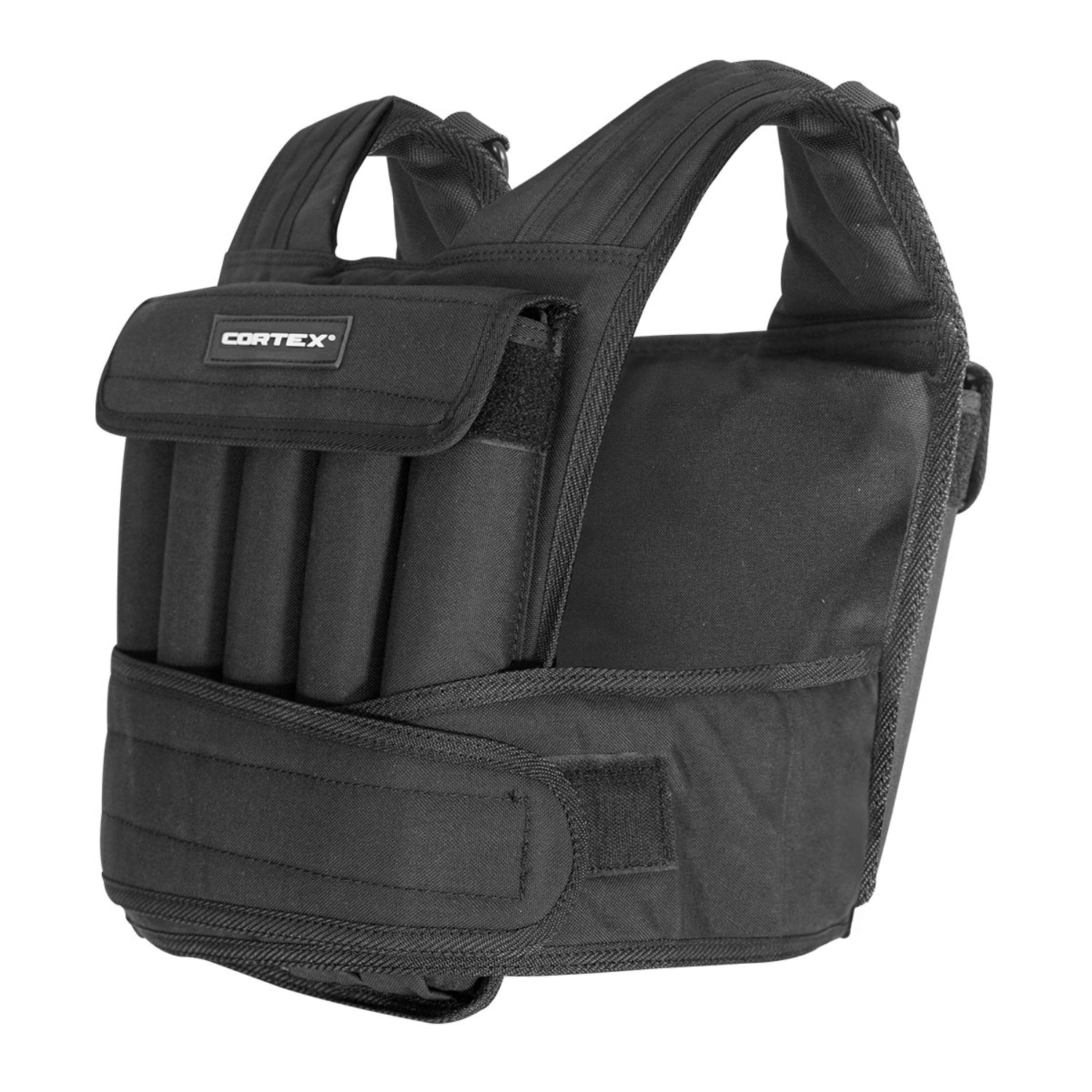 Cortex 20kg Adjustable Weight Vest Black