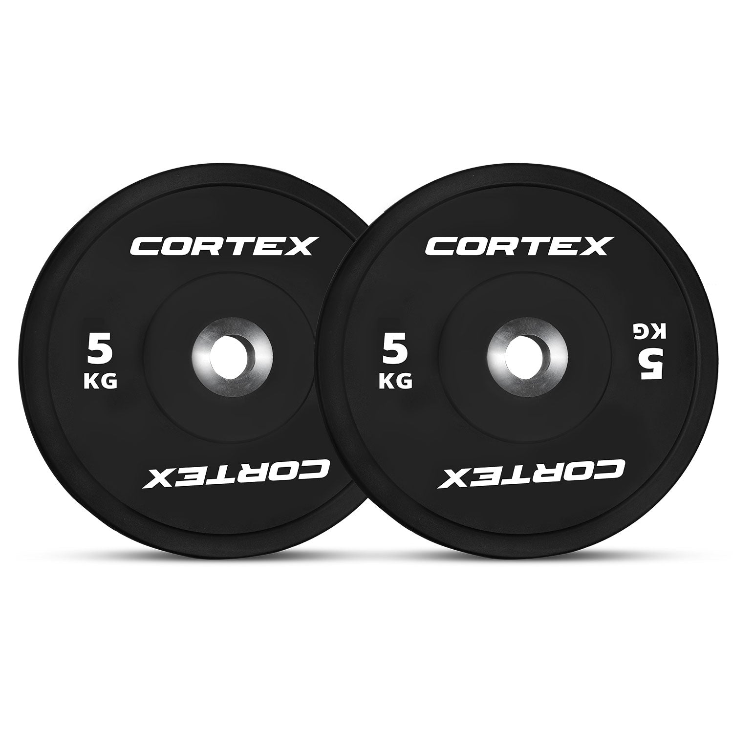 Cortex 5kg Competition Bumper Plates Pair Black