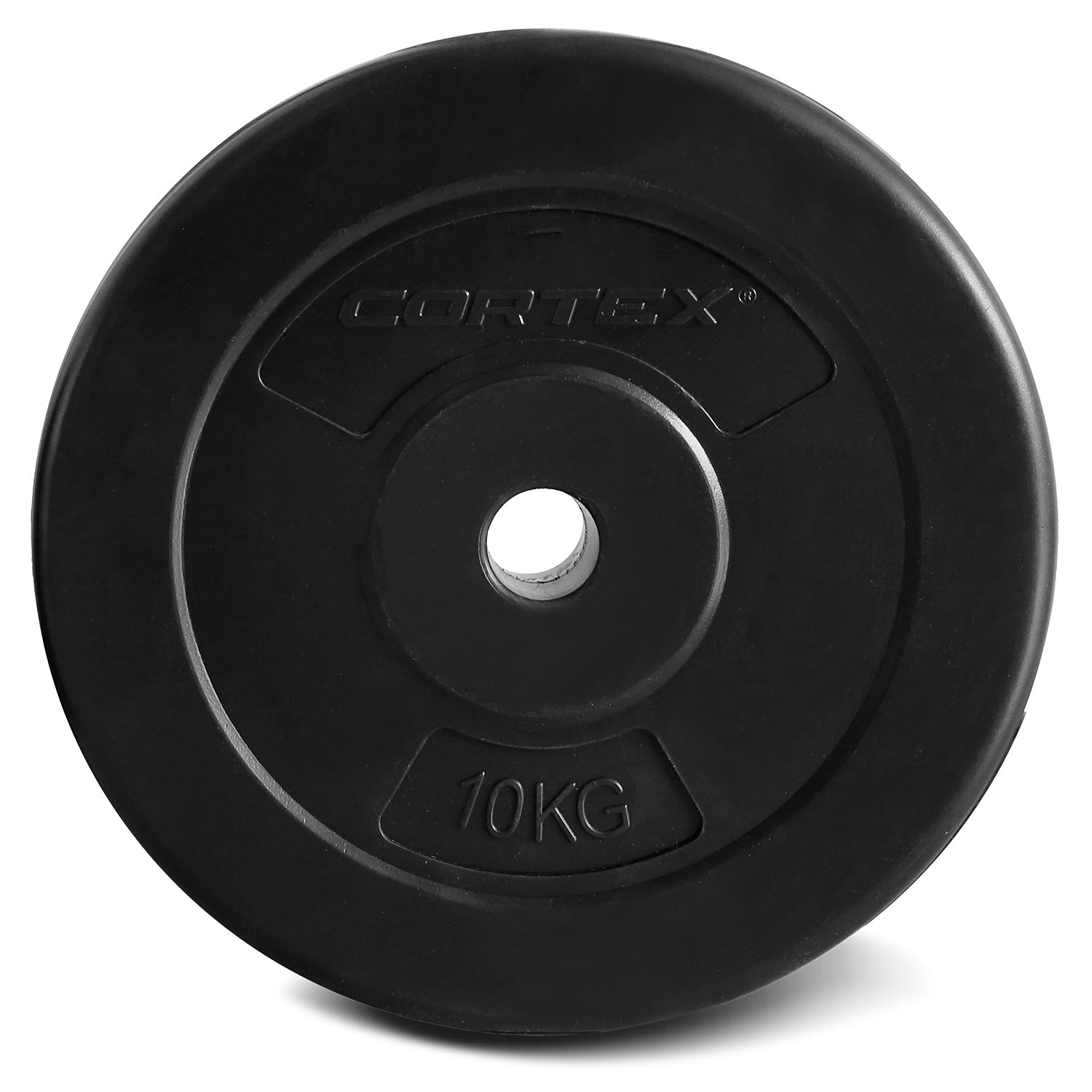 CORTEX 10kg EnduraShell Standard Weight Plates 25mm 2 Pack