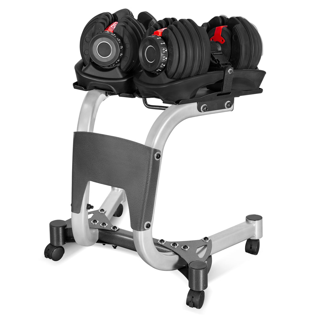 LSG Adjustable Dumbbells 2.5-24kg Pair with Stand