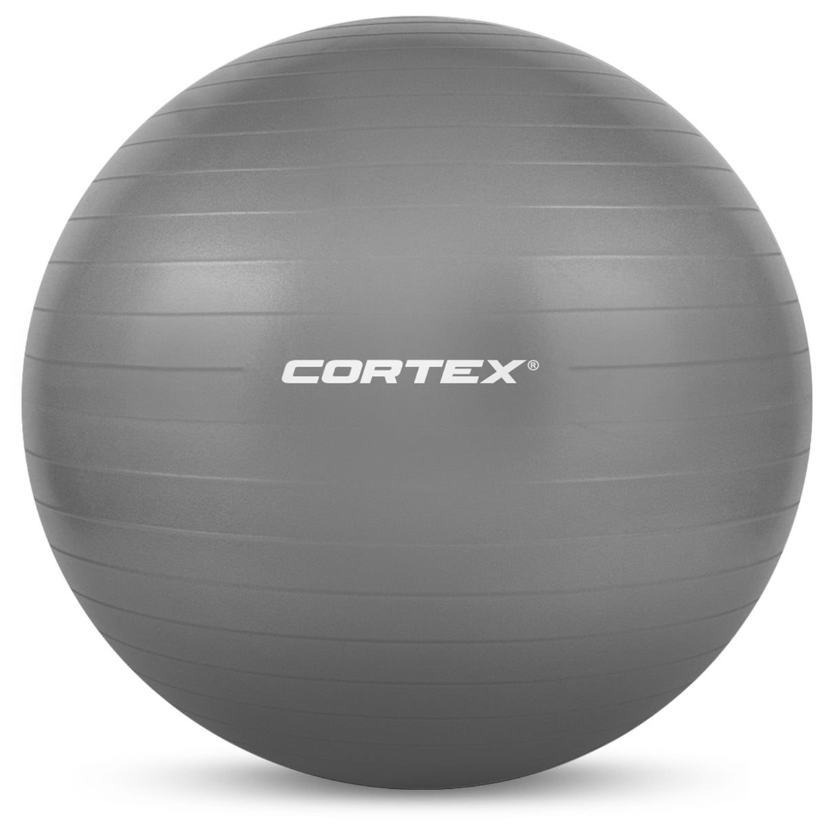 Cortex 75cm Fitness Ball Anti-Burst UV Resistant Dark Grey
