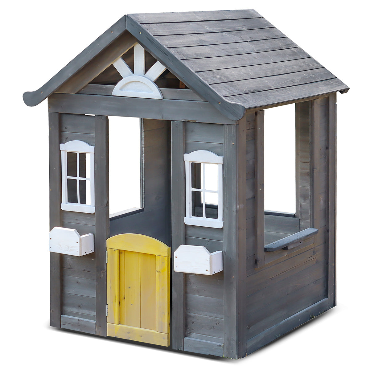 Aiden Kids Cubby House Timber Outdoor Playhouse