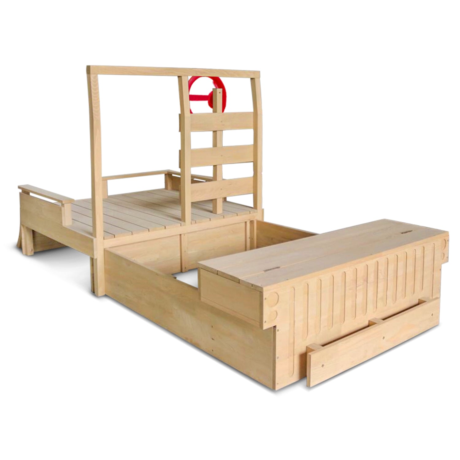 Wrangler Kids Retractable Sandpit Playset Timber Outdoor Adventure