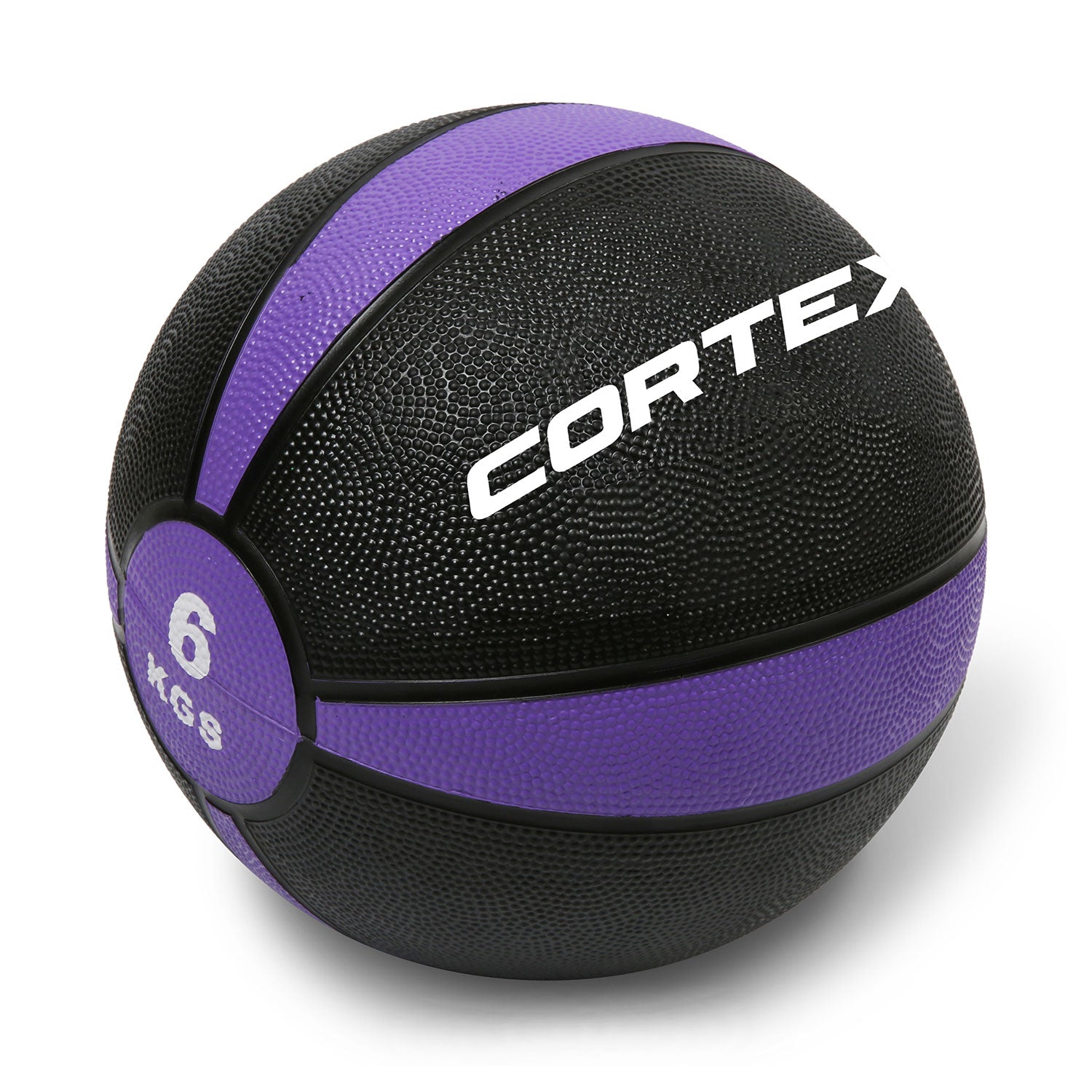 CORTEX 6kg Medicine Ball Rubber Casing Colour Coded