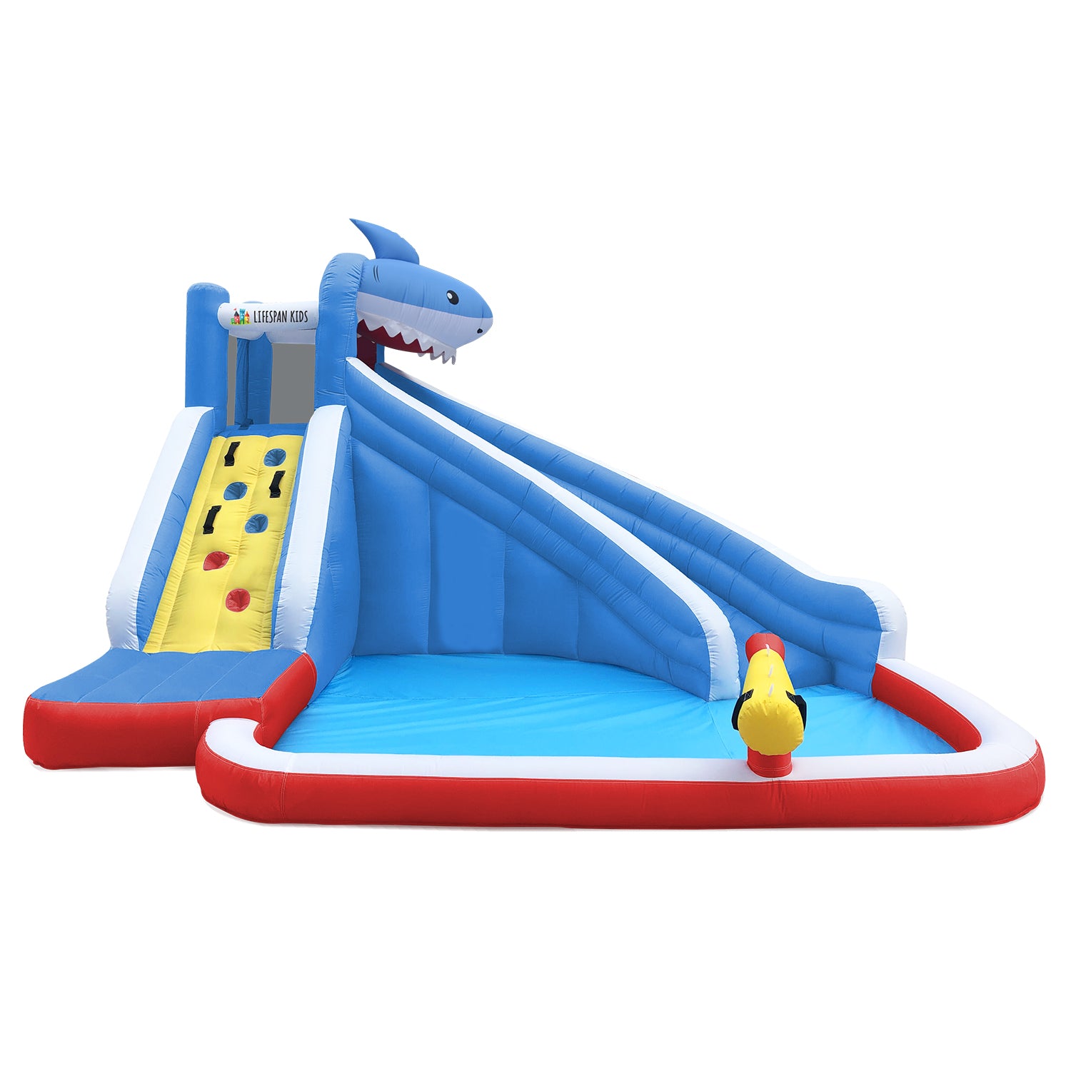 Sharky Inflatable Slide & Splash Water Park for Kids