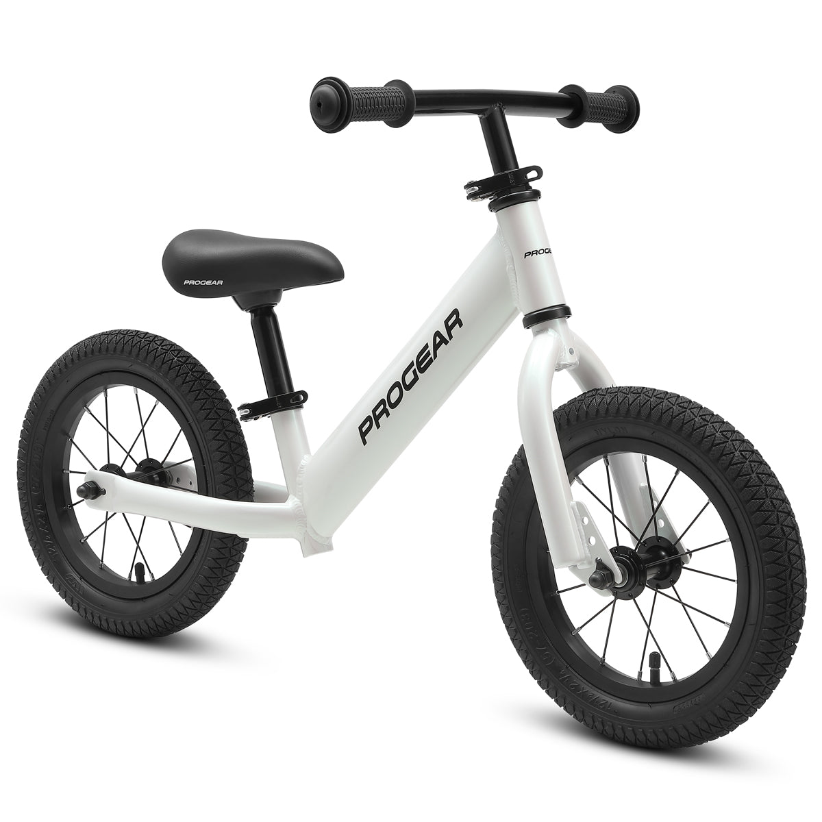 DuraLite 12" Kids Balance Bike Pearl White