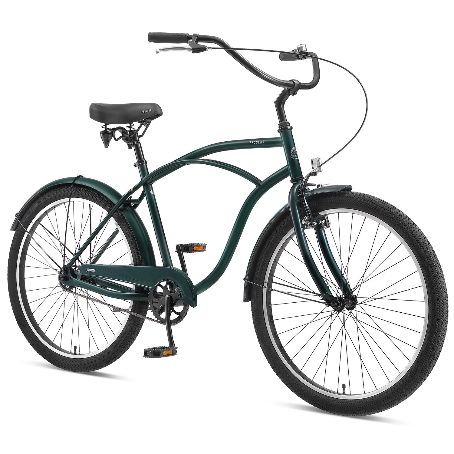 Miami S1 Cruiser Bike 26" Men's Forest Green