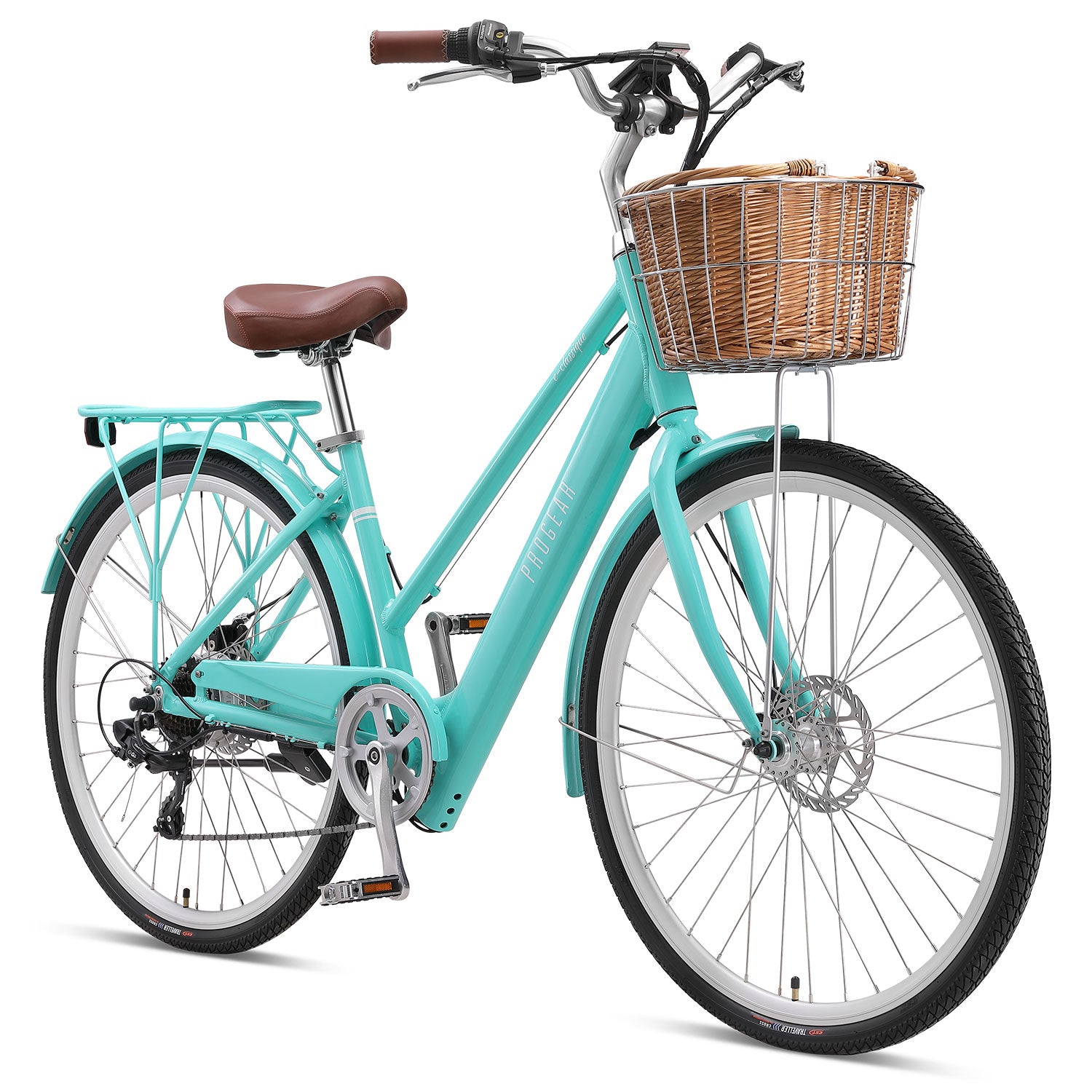 E-Classique 700c Vintage E-Bike Seafoam