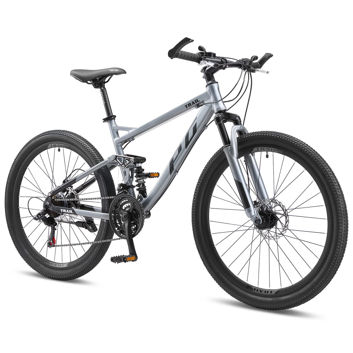 Progear Trail Dual Suspension MTB 26*19" Shadow