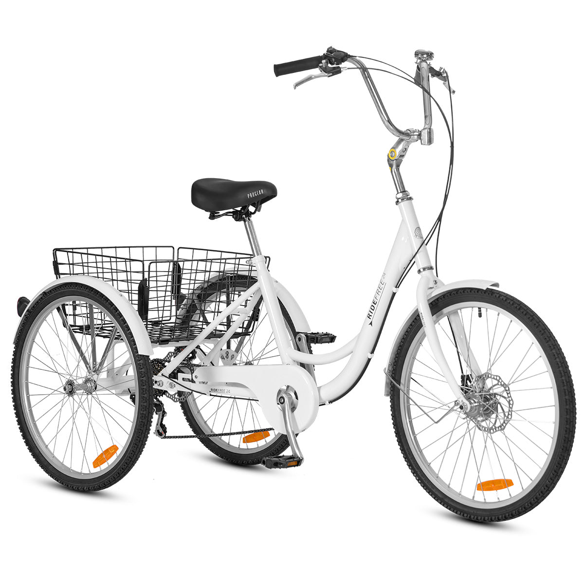 RideFree 24" Adult Tricycle White