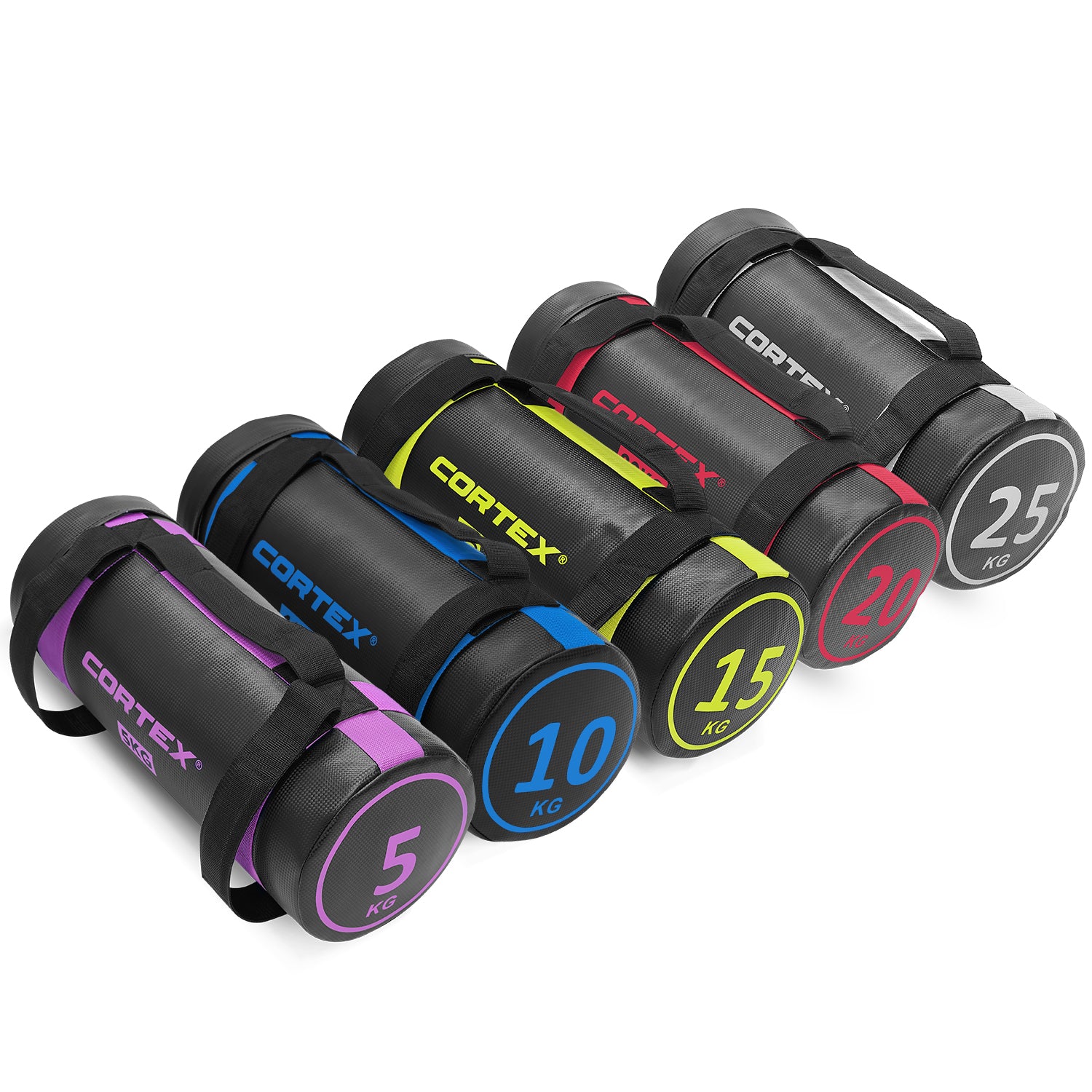 CORTEX 75kg Power Bag Set Strength Training PU Leather