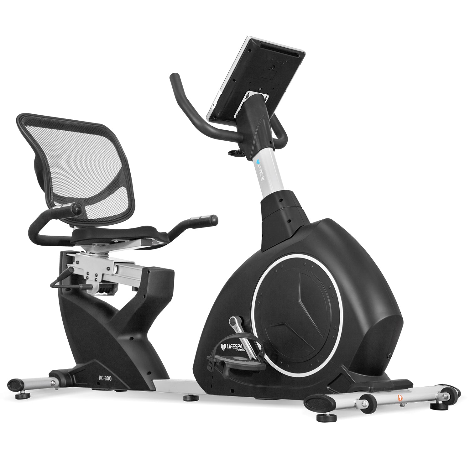 RC-300 Recumbent Exercise Bike Ergonomic Mesh Seat
