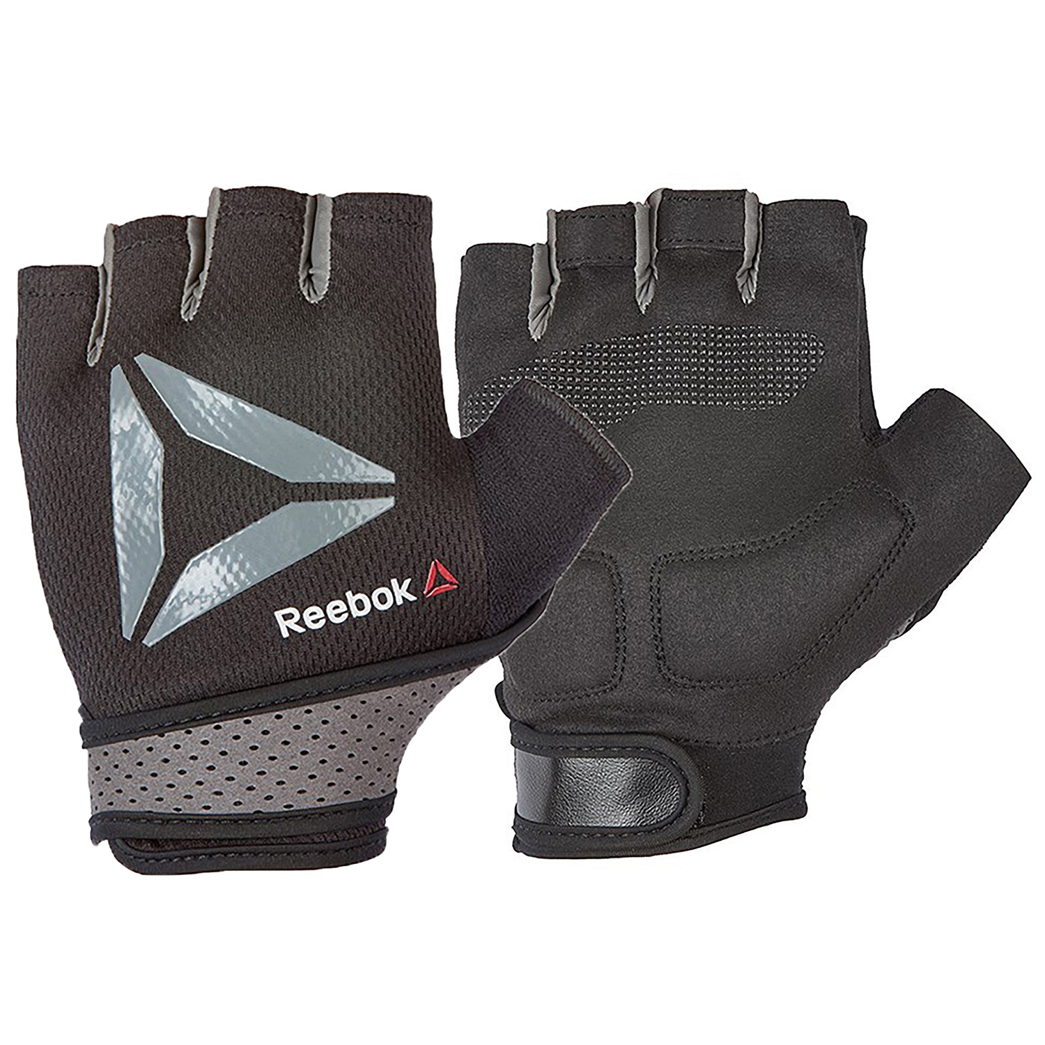 Reebok Small Training Gloves Black Breathable Mesh