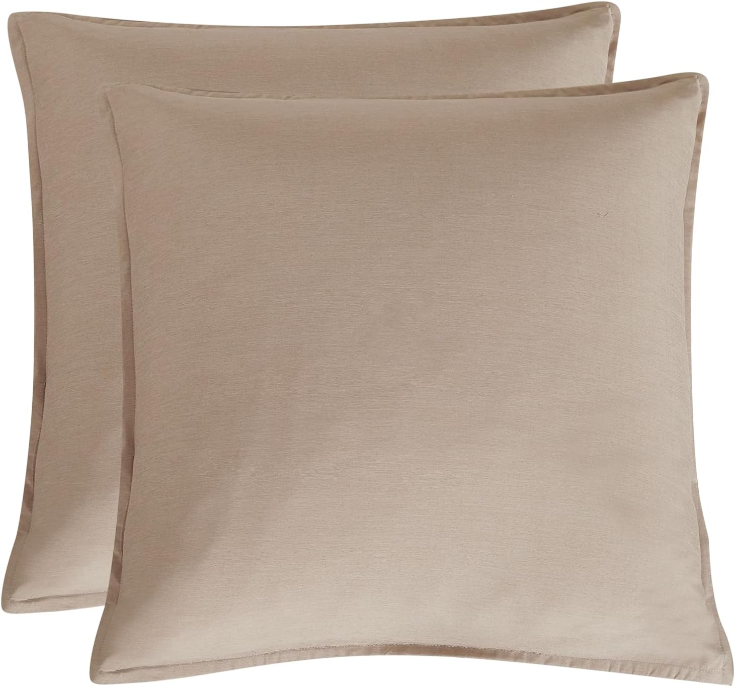 Bamboo Microfibre European Pillowcase x2 one pair - Linen