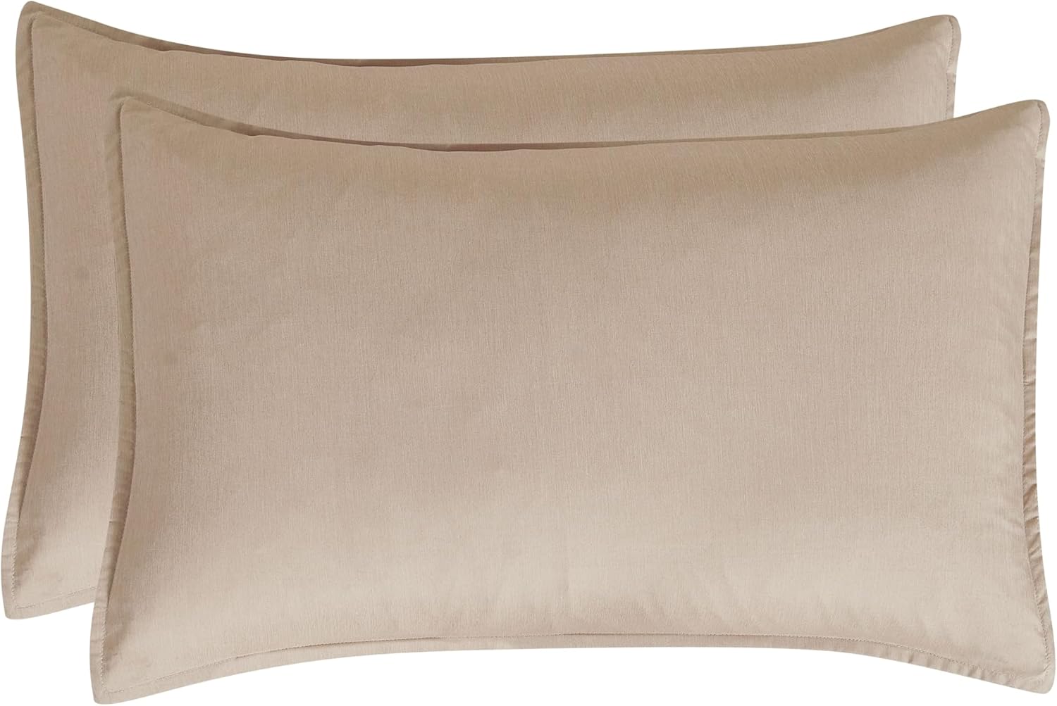 Bamboo Microfibre Standard Pillowcase x2 one pair - Linen