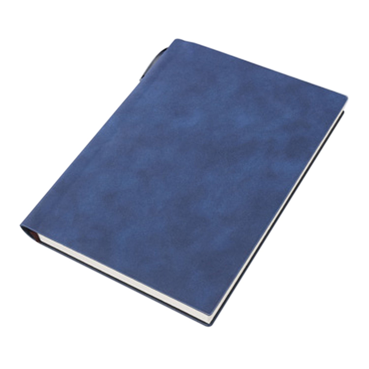 A5 200 Pages Fashion Glued PU Leather Cover Journal Travel Notebook Travellers Diary Blue