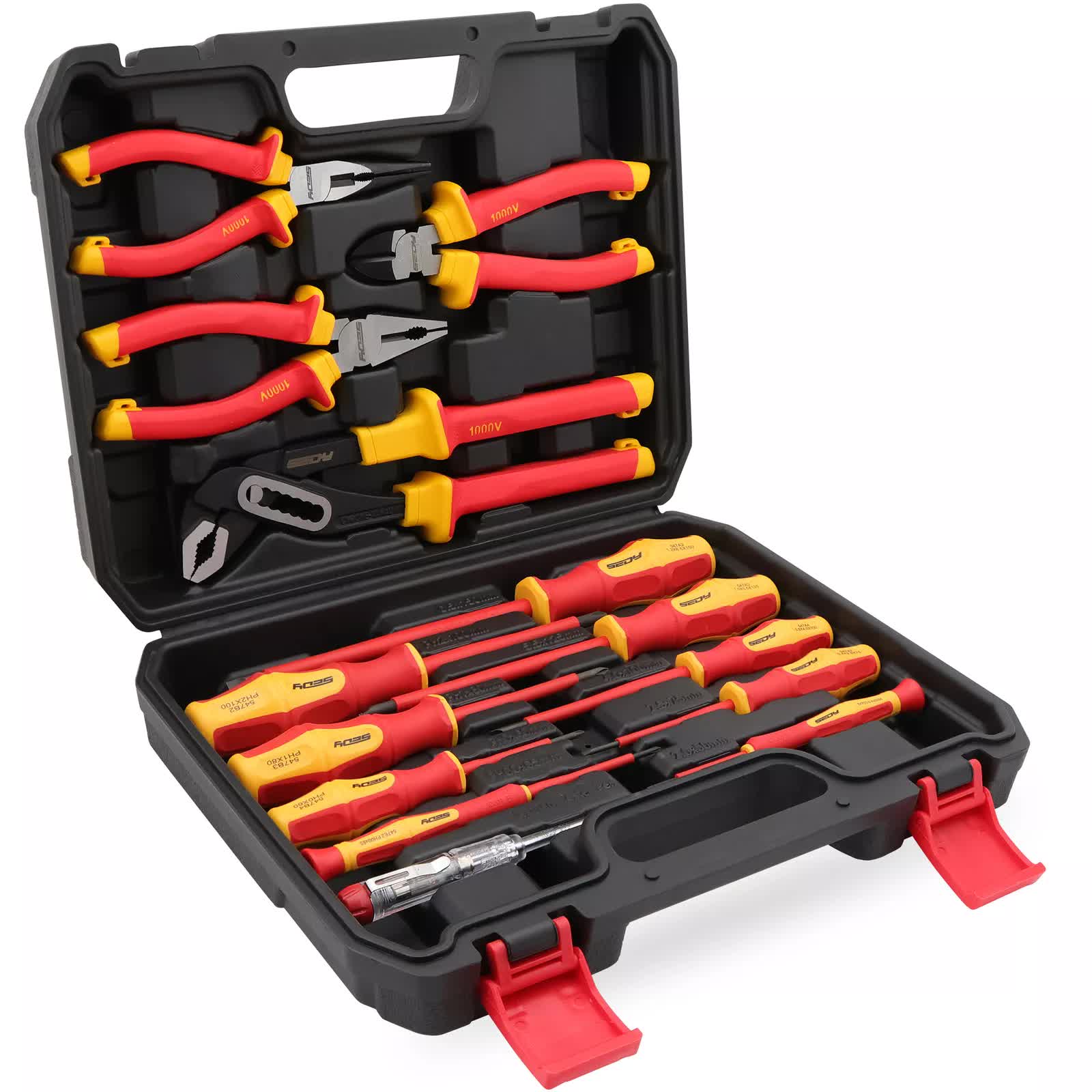 Magnetic Insulated Screwdriver Pliers Set 1000V Electrical Tool Hose P Magnetic Insulated Screwdriver Pliers Set 1000V Electrical Tool Hose P