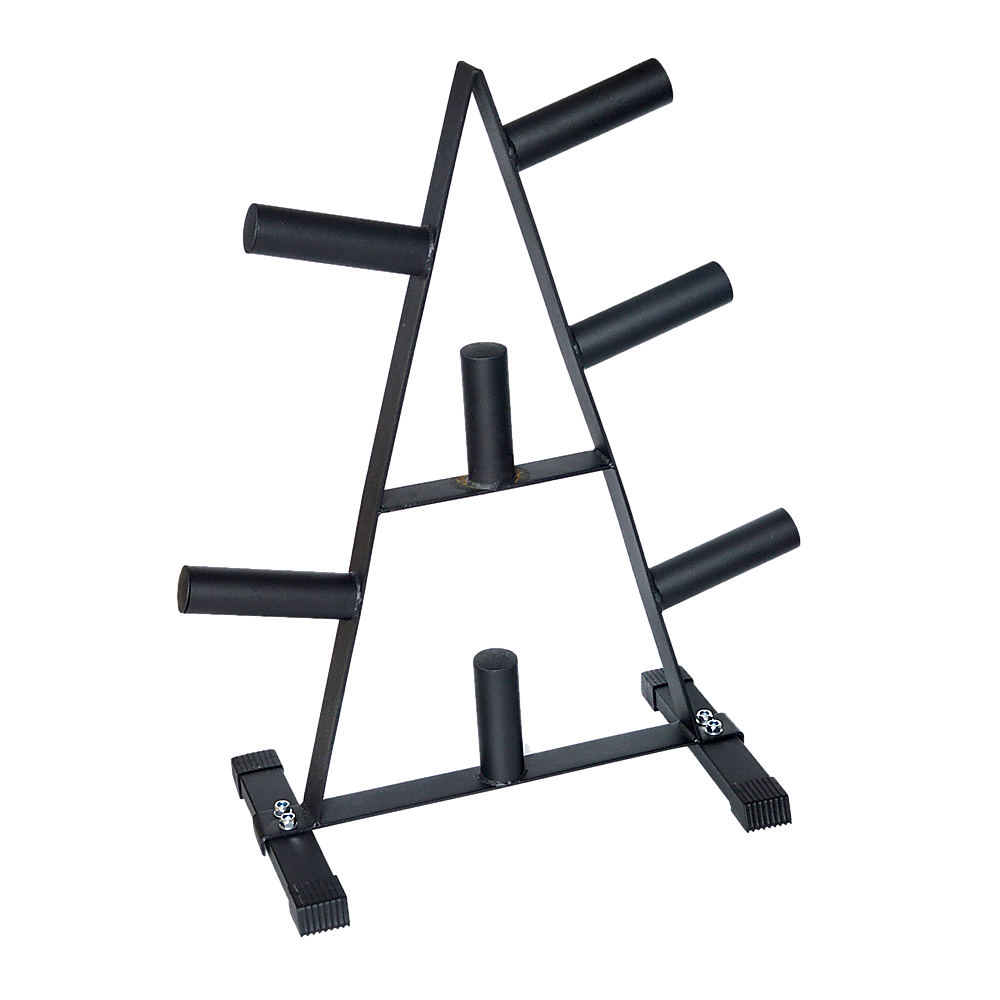 Pyramid Olympic Weight Plate Storage Rack 250kg 7 Spokes