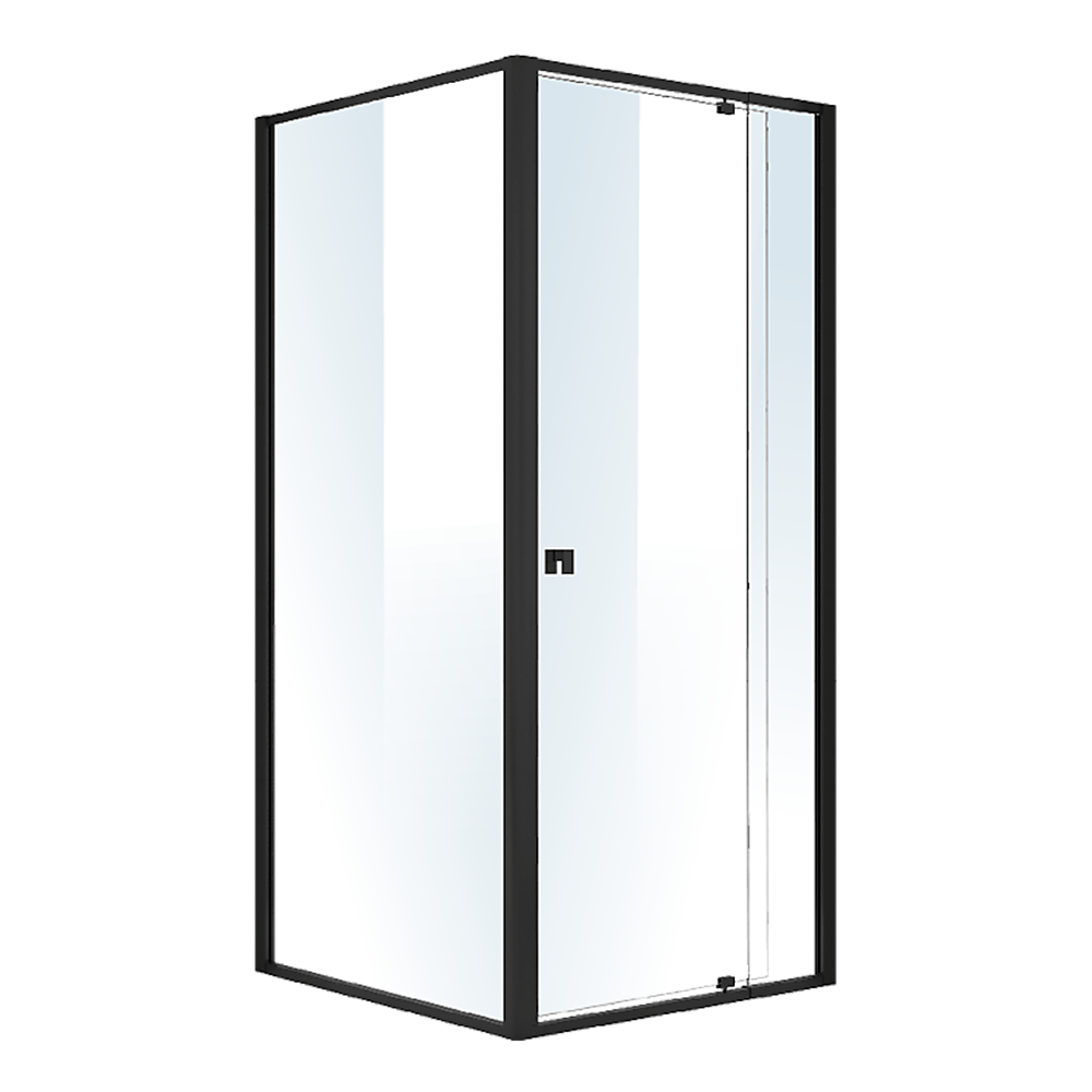 Semi Frameless Shower Screen 82 90 x 195cm & 89 92 x 195cm Side AS/NZS Glass