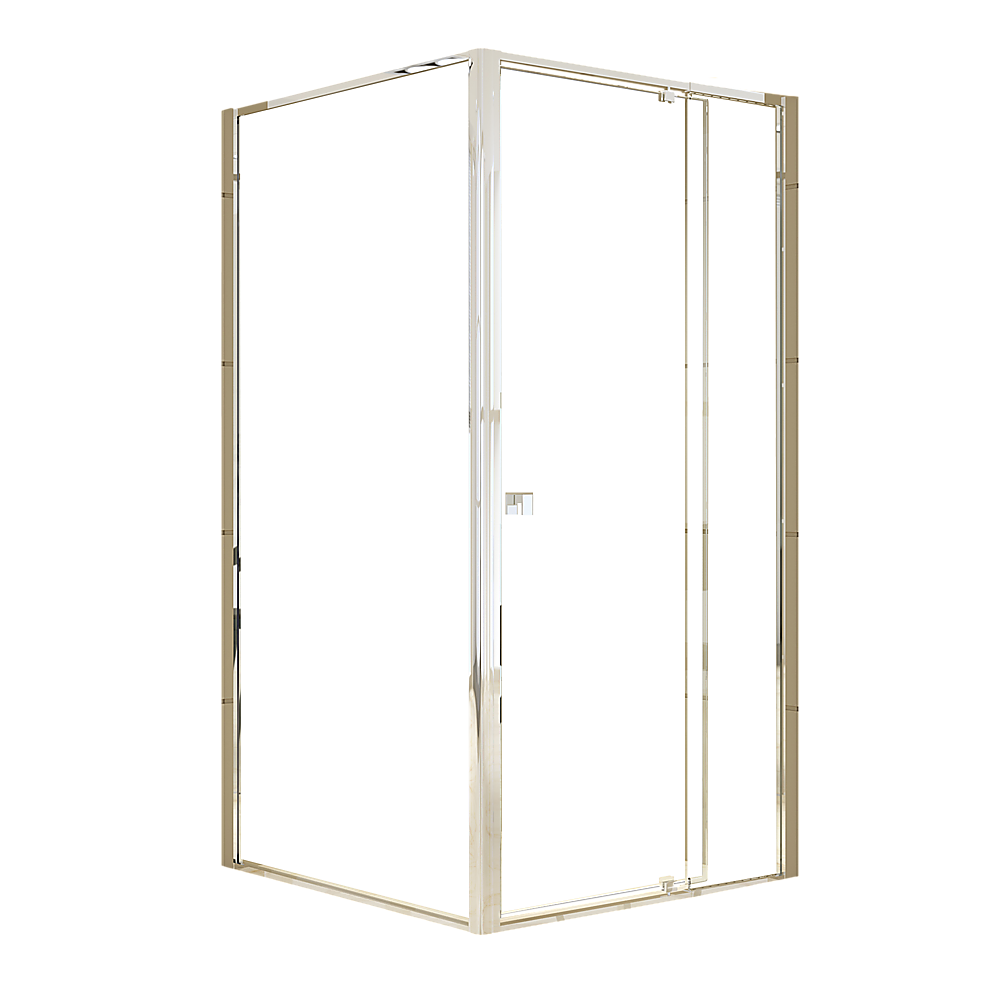 Semi Frameless Shower Screen 98 106 x 195cm & 98 101 x 195cm Side AS/NZS Glass