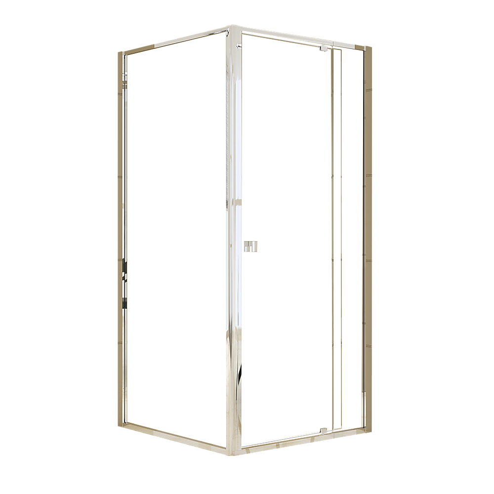 Semi Frameless Shower Screen 82 90 x 195cm & 77 80 x 195cm Side AS/NZS Glass
