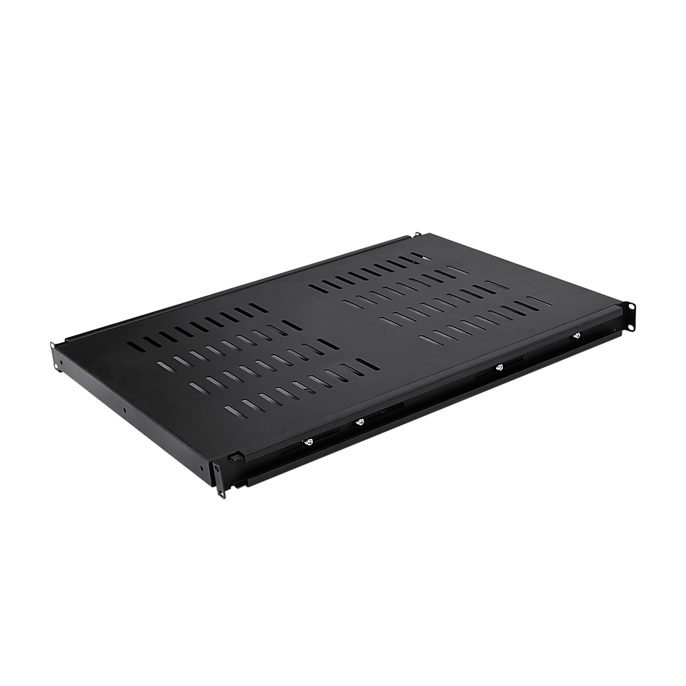 1U 1RU Sliding Shelf 26" Inch Deep Vented for 19" Rack System Server Cabinet