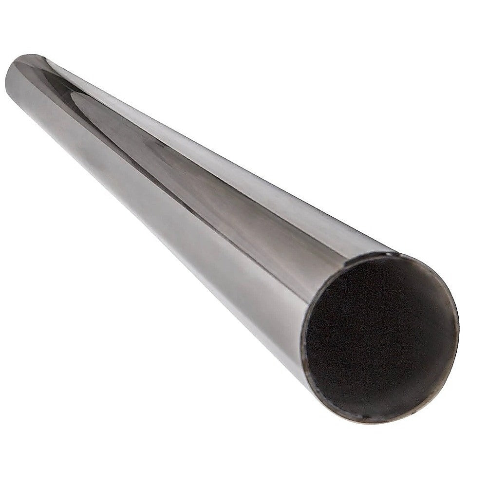 Universal 76mm Stainless Steel Exhaust/Intake Pipe Tube – Polished Automotive Fitting