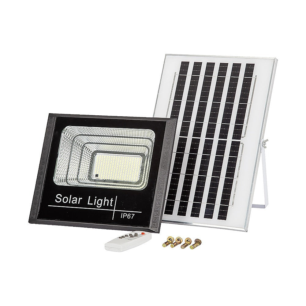 60W LED Solar Flood Light with Motion Sensor – Outdoor Security Lighting